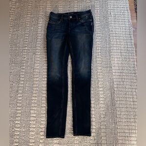 Silver Suki Mid Super Skinny Jeans
